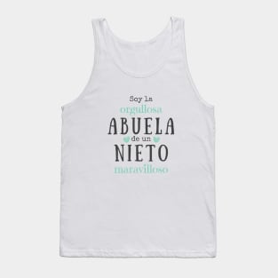 Soy la orgullosa abuela de un nieto maravilloso Tank Top